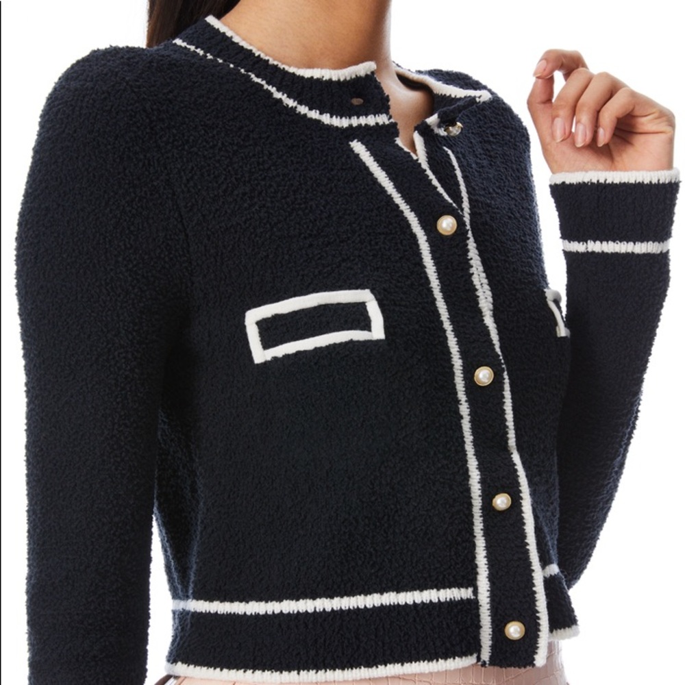 Extra soft chic cardigan Alice +Olivia Rhoda